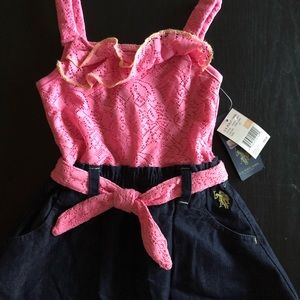 Toddler US Polo Assn romper.